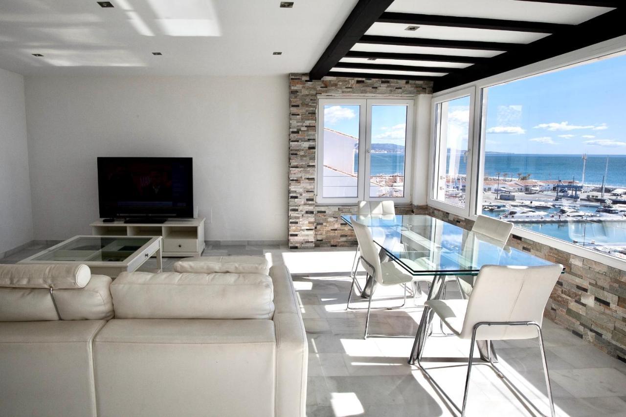 Appartamento Luxury Puerto Banus Penthouse With Parking & Wi-Fi Marbella Esterno foto